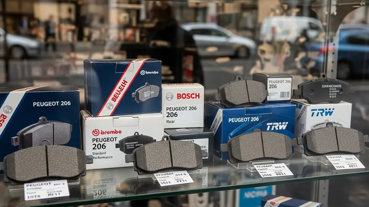 بهترین لنت ترمز ۲۰۶