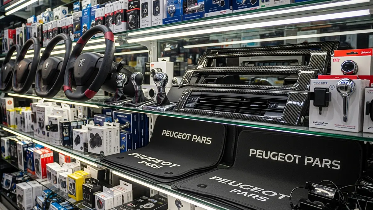 انواع لوازم اسپرت پژو پارس