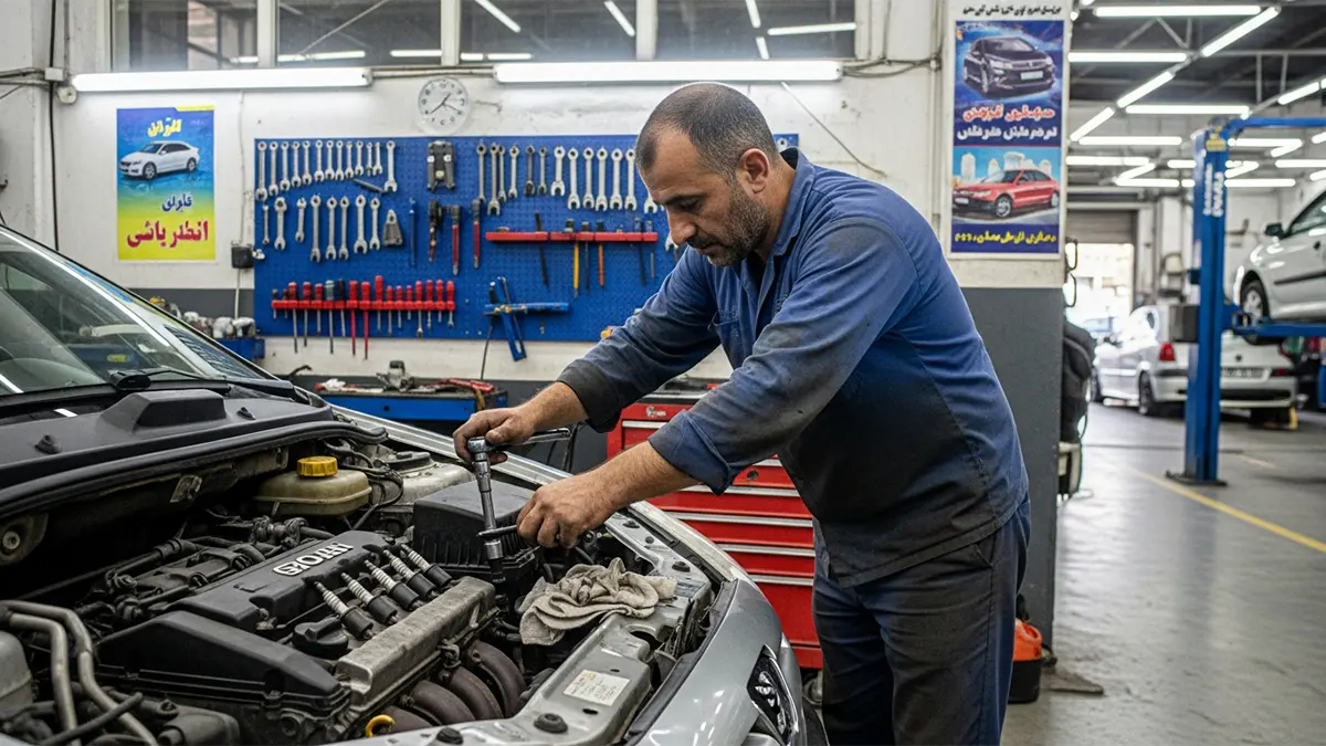 تعویض شمع 206