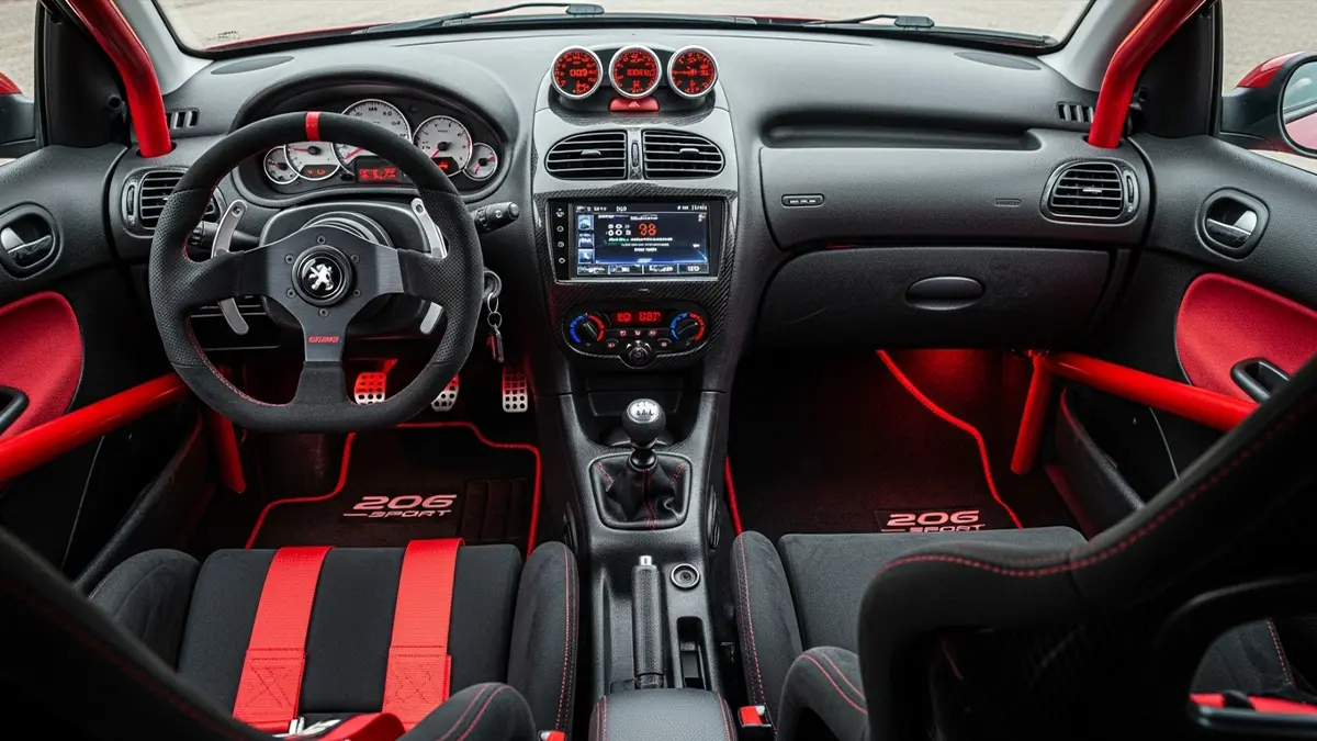 ماشین اسپرت 206