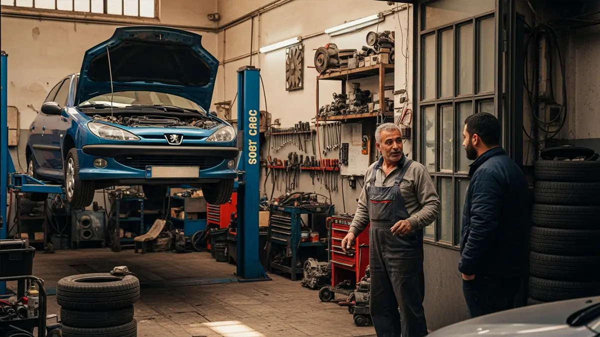 هزینه تعمیر جعبه فرمان ۲۰۶