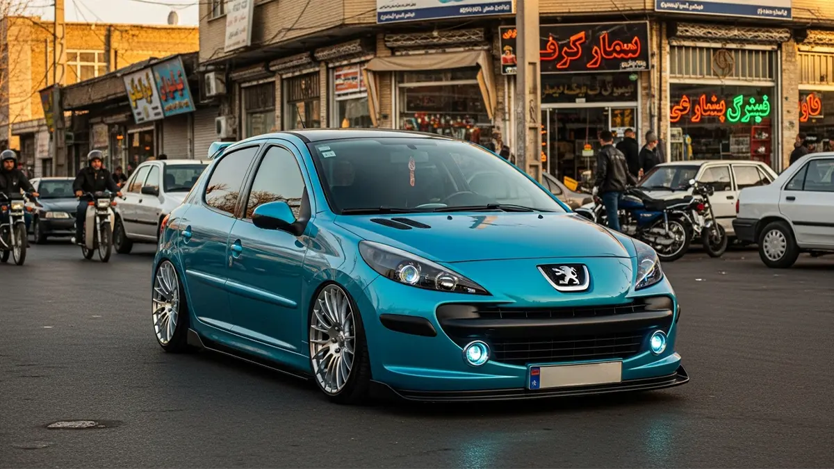 ۲۰۷ تیونینگ شده